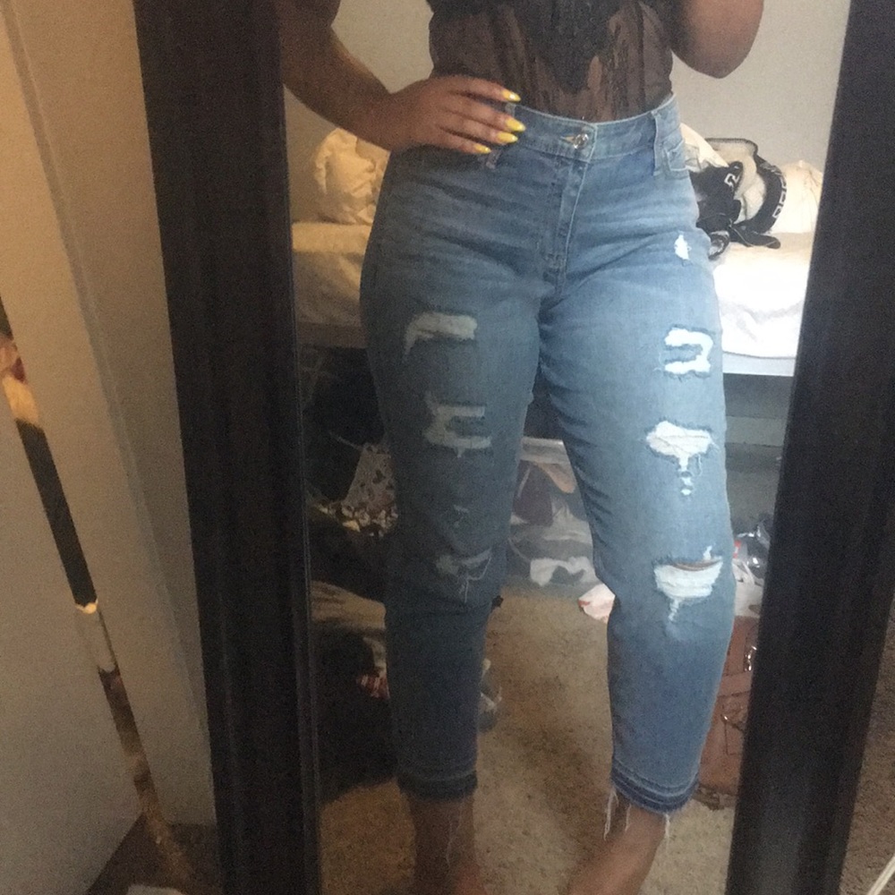 Hollister advanced stretch boyfriend jeans